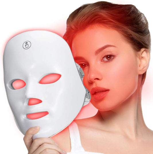 Havirexo LED Therapy Mask — 7-Color Skin Reset, Zero Clinic Visits